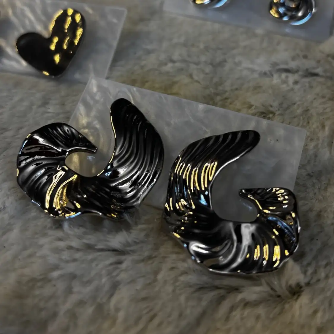 Boucles d’oreilles Spirale brillante